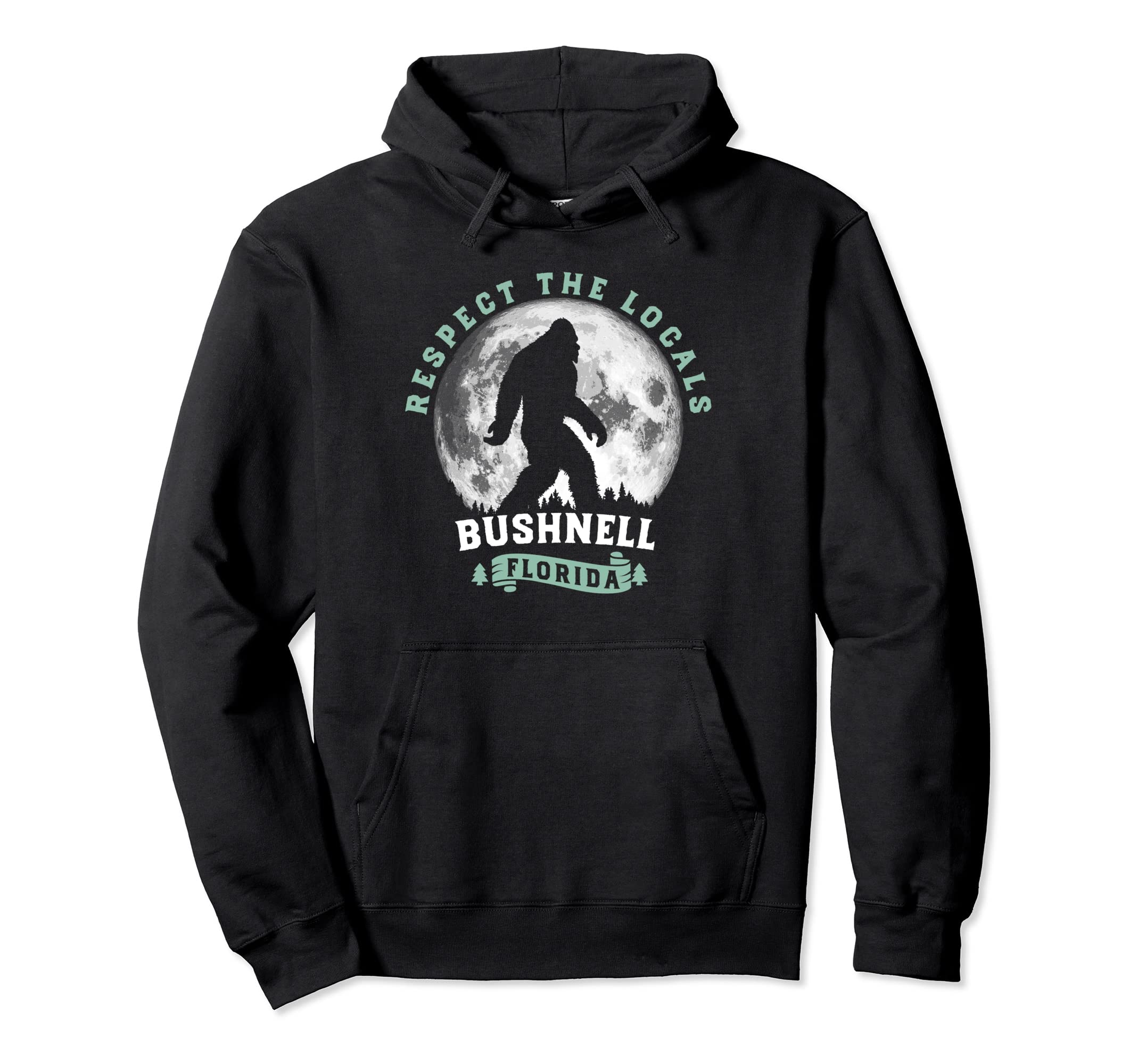 

Bushnell Florida Respect the Locals Bigfoot Swamp Ape Hoodie