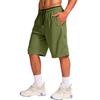 Men's Athletic Running Shorts with Zipper Pocket Lightweight Quick Dry Gym Shorts Casual Beachwear Five Inch Inseam
