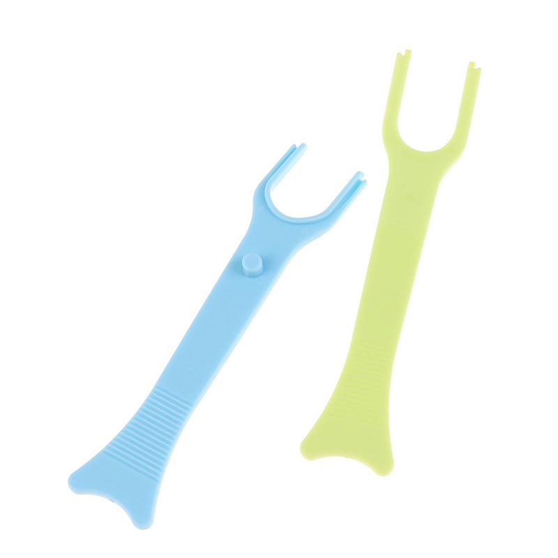 1Pc Dental Floss Holder Aid Oral Hygiene Toothpicks Holder For Teeth Care Interdental Teeth Cleaning Tools