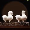 Little Tang Horse Ceramic Tea Pet Ornament - Zodiac Personality Tea Set Accessory for Decoration