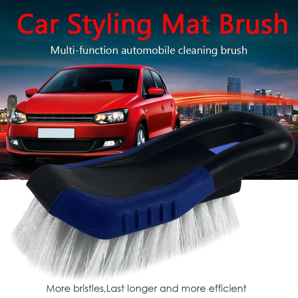 Car Mat Brush Carpet Tire Cleaning Brush Auto Detailing Brush Dust Washing Tools