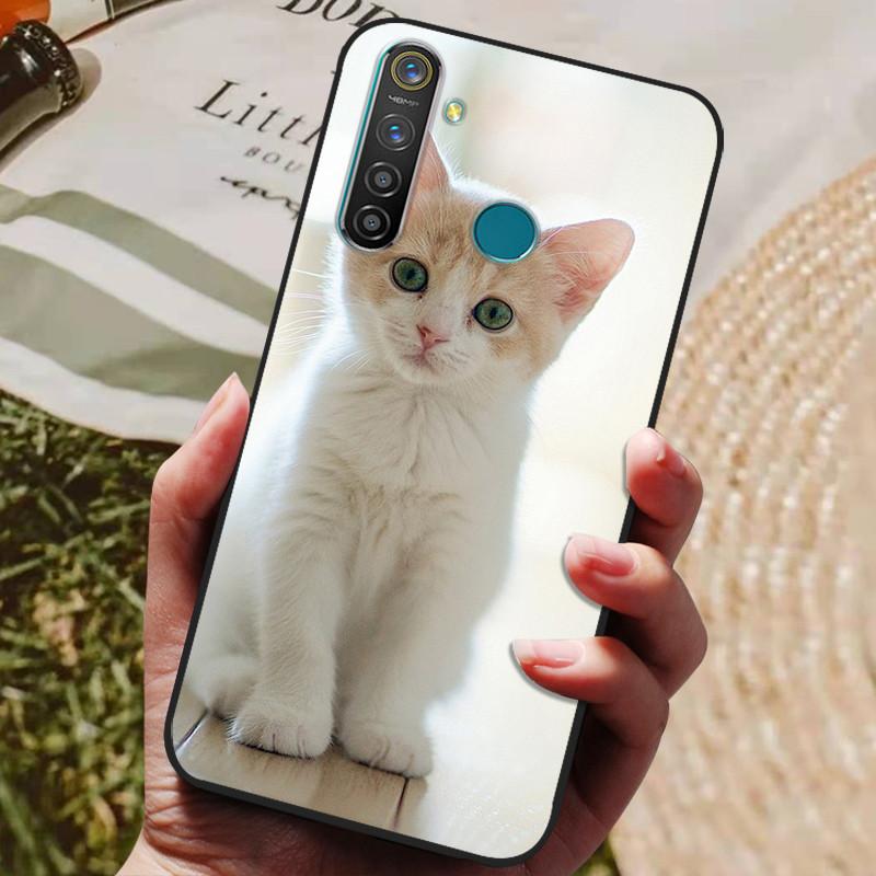 Para Oppo Realme 5 Pro Funda Silicona Trasera Funda de Teléfono para Oppo Realme 5i 5S 5 Pro Fundas Realme5 Pro 5i 5S Borde Suave coque