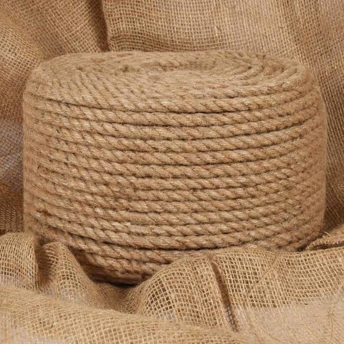 VidaXL Jute Rope 25 M Long 12 Mm Thick 153753