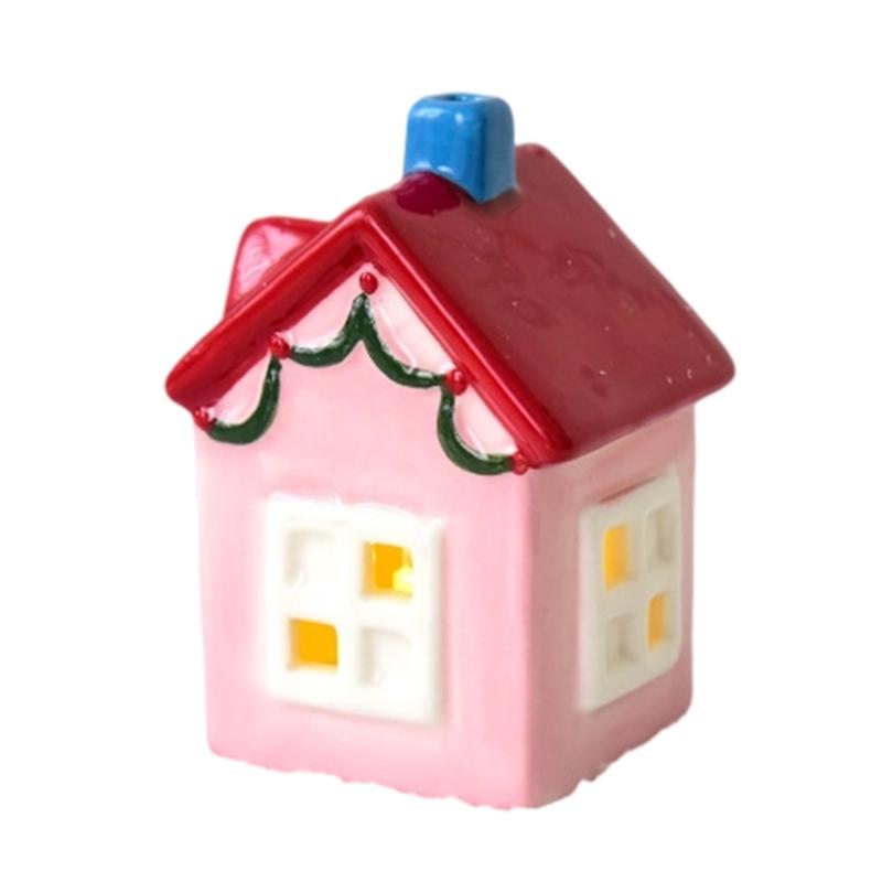 

Ceramic Christmas cottages Houses With Battery Power Supply Safe Indoor and Outdoor Decoration For Seasonal Enthusiasts