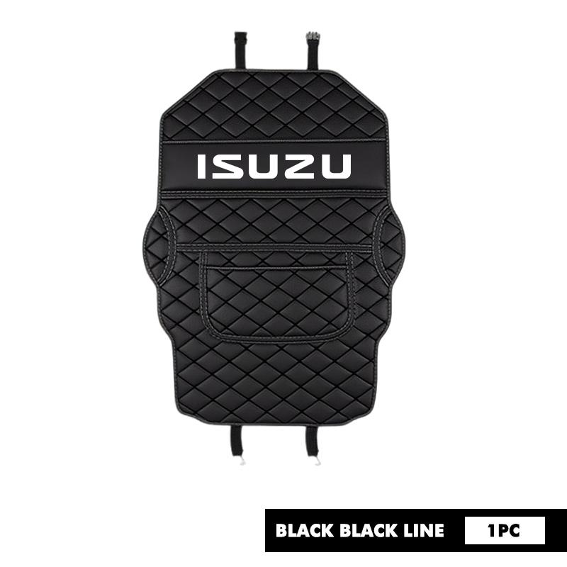 

Car Seat Back Children Anti Kick Mat Protector Storage Bag Pad For Isuzu Ruimai D-MAX MU-X PANTHER 4X4 ASCENDER TAGA EV Dmax I