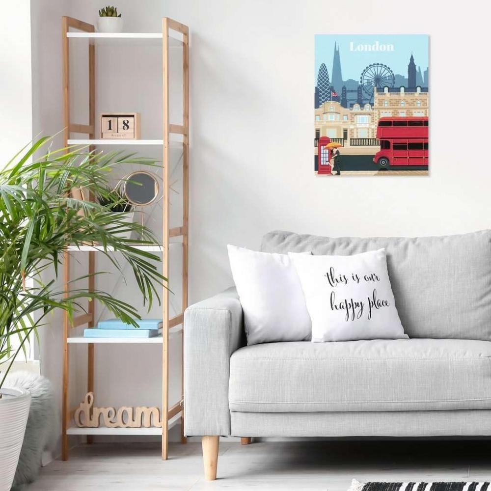 Ravensburger CreArt London, UK 23525 4 (Omalovánky Malování podle čísel Olejomalba Umělecká malba)