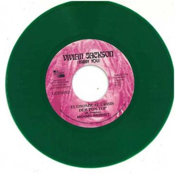 

7inch Record MICHAEL PROPHET - Economical Crisis Deh Pon Top / Eco none Vivian Jackson 2025 UK Reggae, Ska & Dub