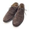 Goodyear High-End Suede Semi-Brogue Cap-Toe Shoes 41 25.5-26.0 Brown