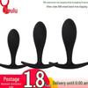 Silicone Water Drop Anal Plug for Men & Women - Self-Pleasure & Dilator Tool