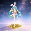 21CM Hatsune Miku Cartoon Doll Kawaii PVC Model Doll Action Doll Rabbit Ears To Collect Decorations anime anime figure