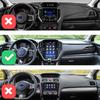 Накладка на панель приладів автомобіля для Subaru WRX 2025-2025 Dashmat Килимок на панель Anti-Slip Захист від сонця Захисний килимок Аксесуари