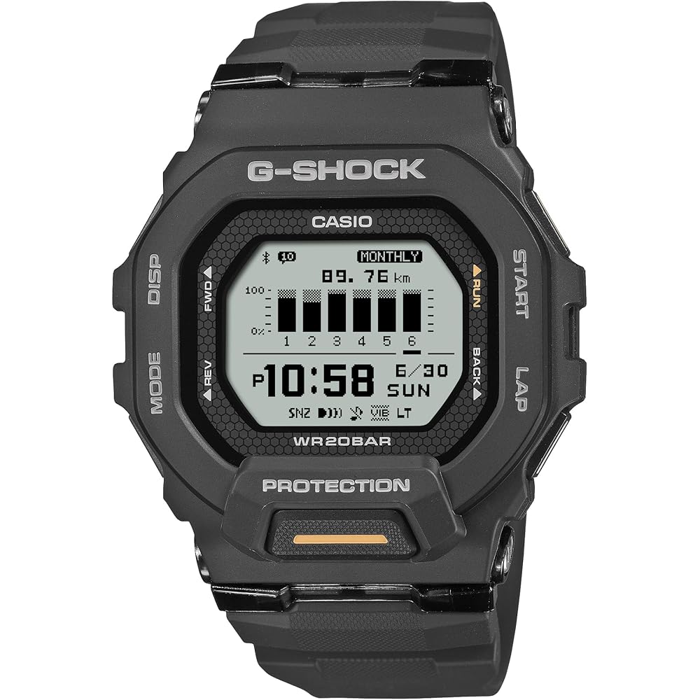 

Мужские часы Casio G-Shock G-SQUAD GBD-200-1A1JF, черные (Официальный японский продукт)