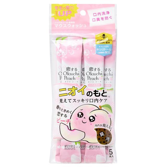 Okuchi - Ополаскиватель для рта «Персиковый» 11ml x 5