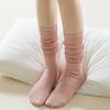 Ballet Calf Socks Women'S Double Needle Versatile Academy Style Beautiful Legs Shaping Women'S Cotton Long Pile Socks