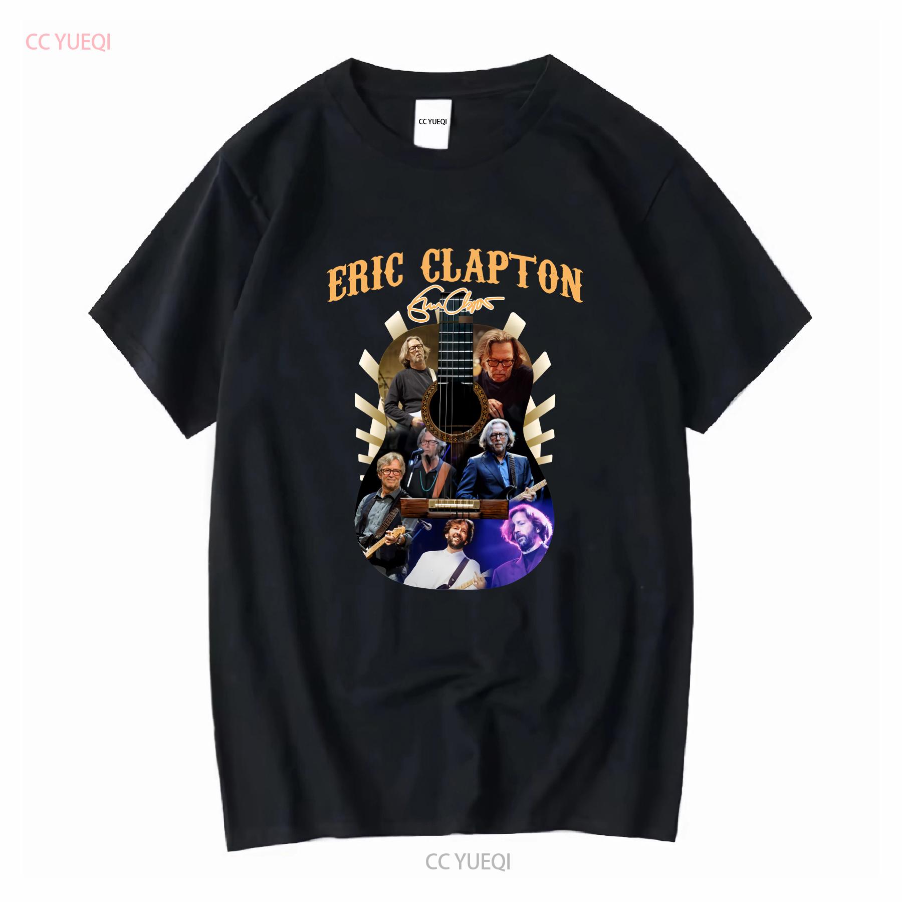 

Eric Clapton 2023 Tour T shirt Fan long or short sleeves vintage Washed graphic Slightly Top For Everyday Wear Unisex 4XL