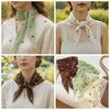 Wraps Lace Triangle Scarf Embroidery Lace Headband Embroidered Flower Scarves  Scarf Accessories
