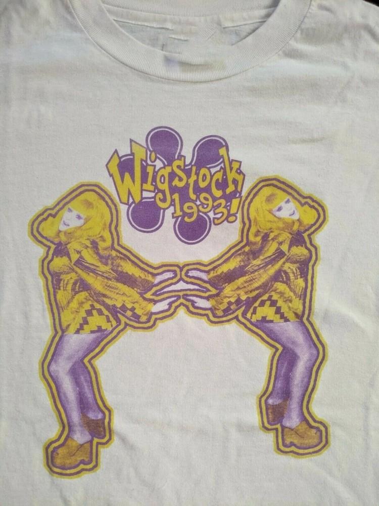 

Rare Wigstock Deee-lite Drag White Size S M L 234XL BL1125 Unisex T-Shirt S