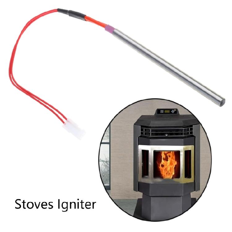 Heating Igniter Metal Heating Rod Heating Stove Component Replacement Parts Stove Igniter Suitable for Various Stove