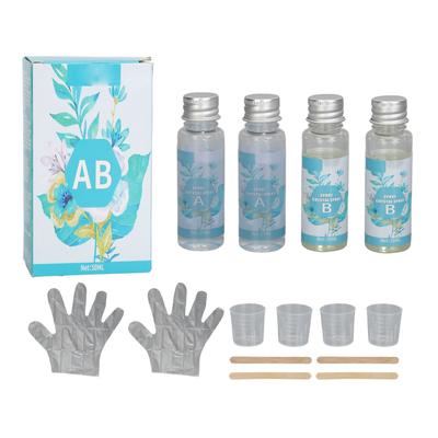 Kit de Resina Epoxi Transparente de 4 Piezas con Endurecedor de Secado Rápido Alto Brillo Resina Epoxi de Fundición Dura para