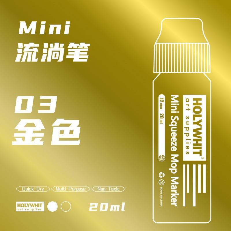 20ml Graffiti Flow Pen Verf Handtekening Pen 12mm Ronde Punt Waterdichte Stift Met Inkt Kunst Benodigdheden Fluorescerende Schilderen Schrijven