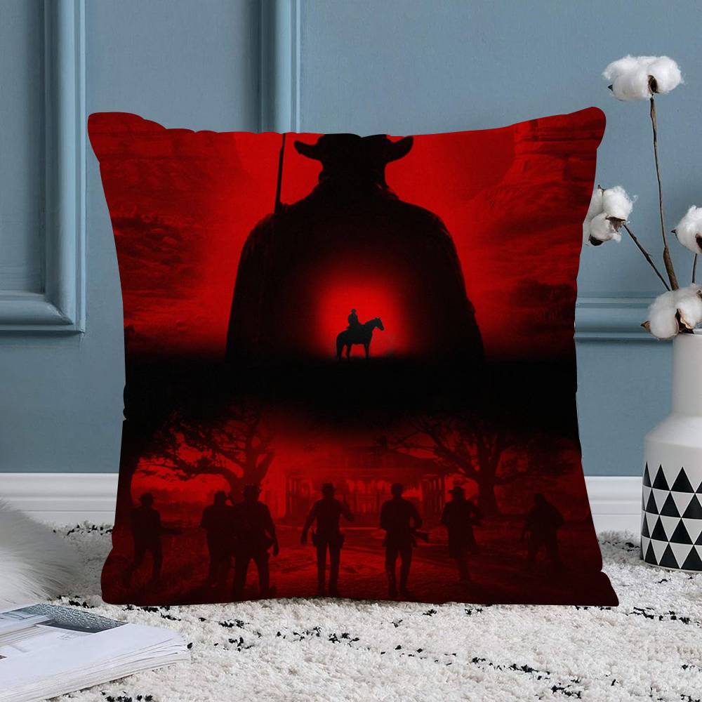 Game TVRedDeadRedemption  Cushion Cover Decorative Pillow Sofa Home Decor case pillow cases