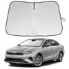 For Kia Forte Accessories 2019-2024 Car Windshield Sunshade Cover Front Window Sun Shade Visor Auto Interior UV Protection