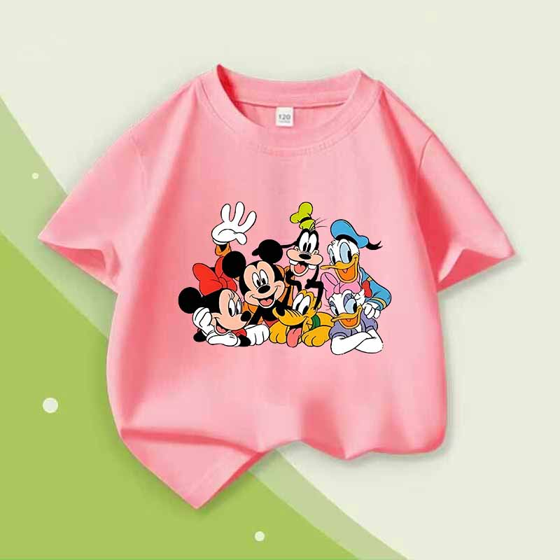 Summer children's T-shirt cute cartoon print