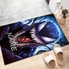 Custom Venom Mat Personalized Name, Polyester Washable Indoor Entryway Rug, Gift for Christmas, Easter, Thanksgiving Day