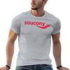 New Saucony Logo T-Shirt T-shirt short plain t-shirt aesthetic clothes summer clothes Men's cotton