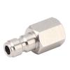 1/8 Inch Bspp Female Thread Fitting 304 Stainless Steel Female Straight Coupling Adapter for CO2