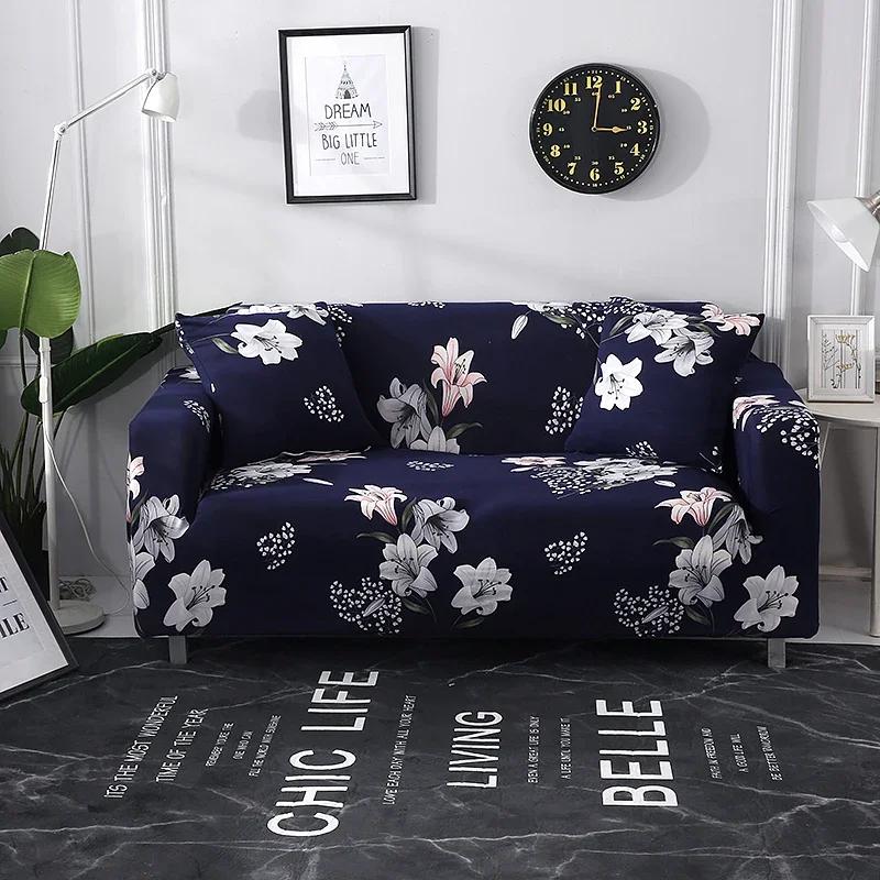 Baroque style sofa covers stretch for living room spandex slipcovers couch cover single double three four seat sectional sofa