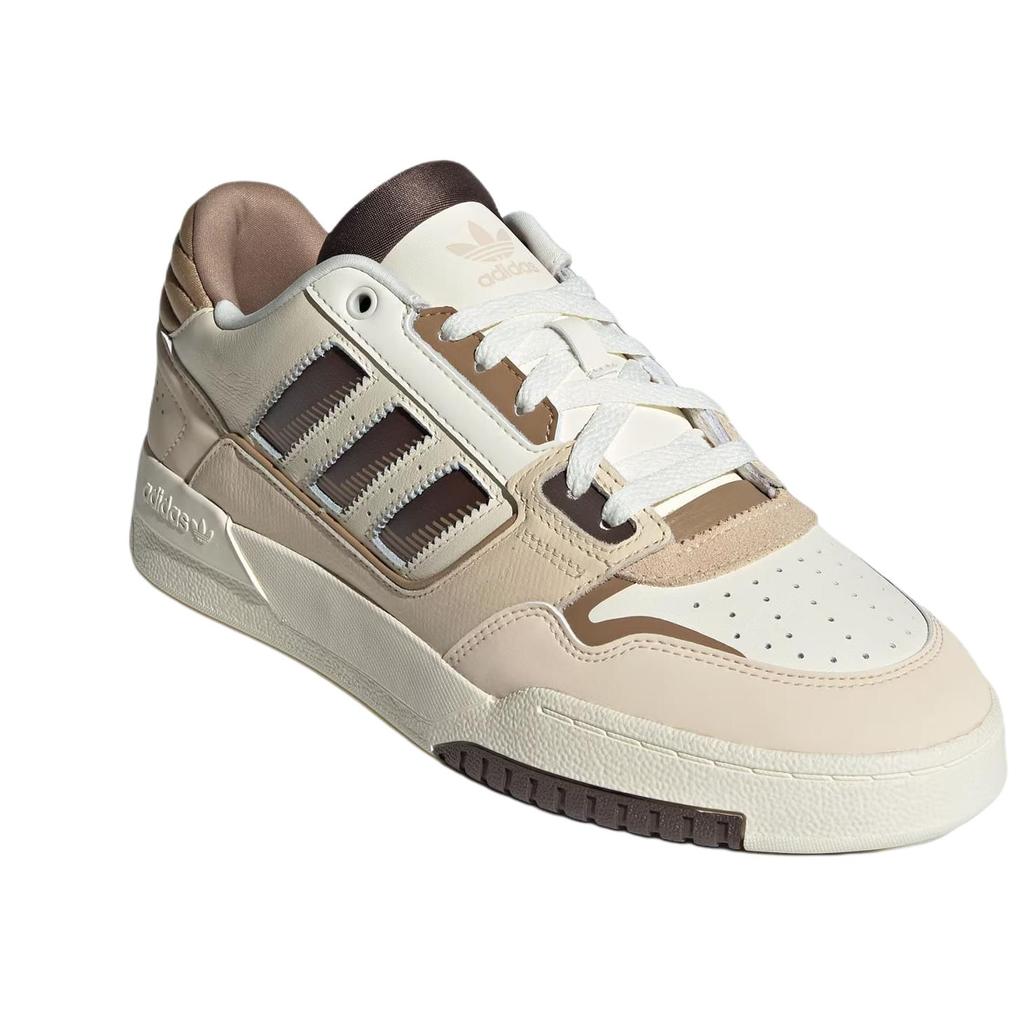 adidas Originals Drop Step 2.0 Mode Bequeme Low-Top Skateschuhe Unisex Sneaker Weiß Braun JP5884