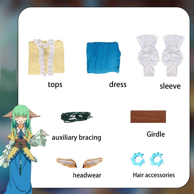 Spirit Fox Matchmaker Cosplay Costume Halloween Cos Anime Woman Roleplaying