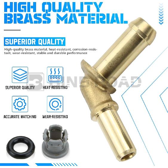 LR049990 Thermostat Water Outlet Hose Connector Kit Compatible with Range Rover Sport 2017 Discovery 4
