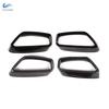 For BMW 5 6 Series GT G30 G38 G32 2018 -  Stainless Steel 2pcs Car Tail Muffler Exhaust Pipe Output Cover Protective Trim