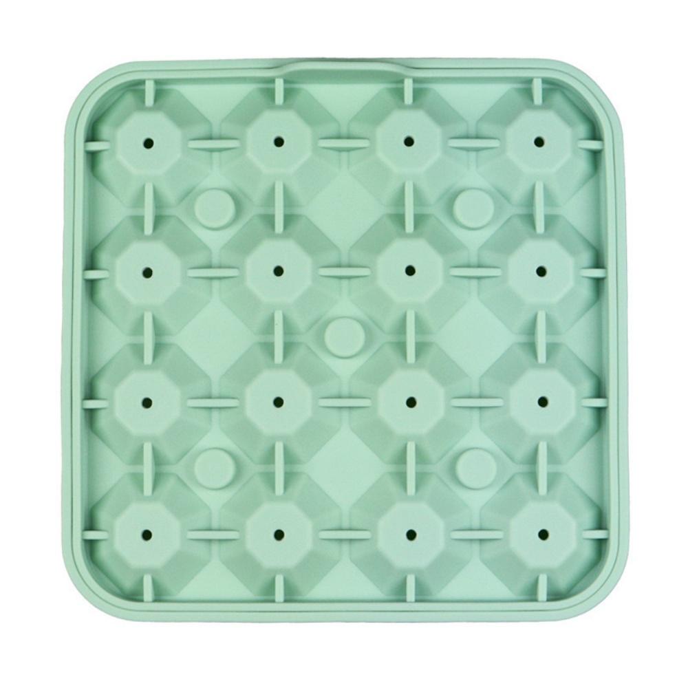 

Tiny Diamond Ice Molds Fun Shapes, Silicone Mini Diamond-Shaped Ice Cube Trays 16 Cubes, Easy Release, BPA-Free and Stackable,