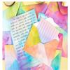 Vintage Paper Stationery Set 50 Letter Paper Lined Sheets 50 Matching Envelopes 60 Sealing Label Sticker for Wedding