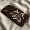 Lily Orchid Flower Print Phone Case For IPhone 17 Air 16 e 15 14 13 12 11 Pro Max Plus Mini SE 2020 2022