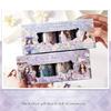 4Rolls Scrapbooking Decorative Tape 60mmX2M Pre Cut Cartoon Girl Sticker Tape for Journal Photo Album Embellishments