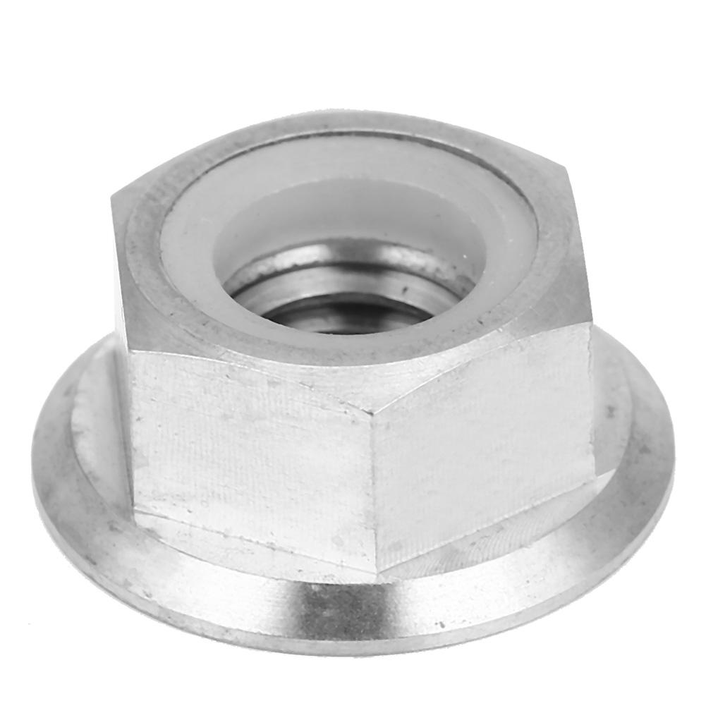 1 pièce M5 M6 M8 M10     Écrou autobloquant à bride en alliage pour   Moto (M6X1.0)