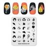 kads Mode 068 Nail Art Stempel Platte Frisur Mädchen Blätter Mode Design Nail Art Druck Vorlage Nail Art Schablone Werkzeuge