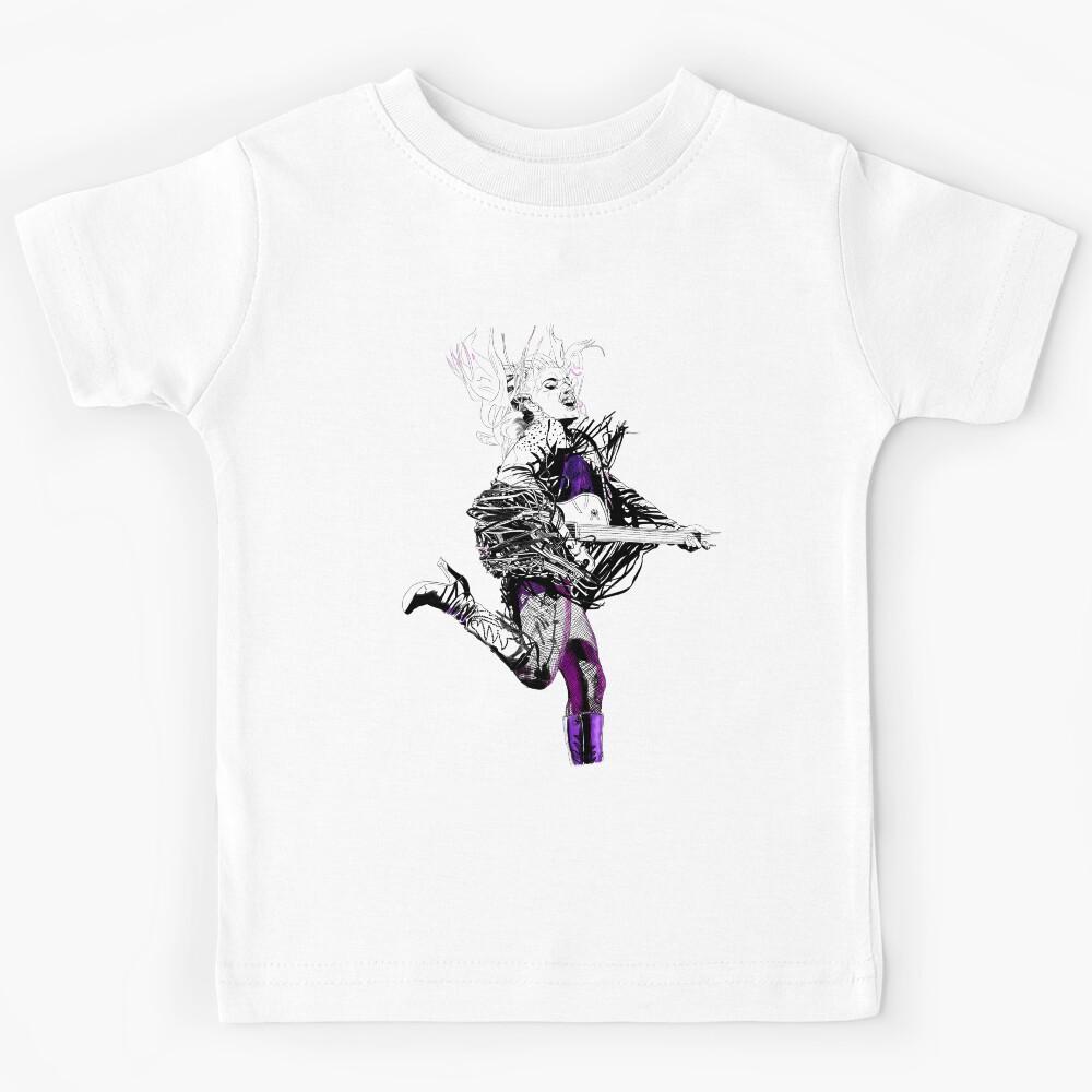 Lady Gaga Purple Kids T-Shirt 170