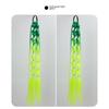 2PCS Colorful Twist Braid Bulk Lantern Braid Braided Ponytails Natural Bubble Jumbo Braid  Daily