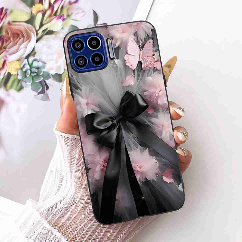 Für Motorola One 5G 6,7" Hülle Neueste Beliebte Drucke Silikon TPU Schwarze Abdeckung Für Motorola One MOTO ONE 5G Handyhüllen Bumper