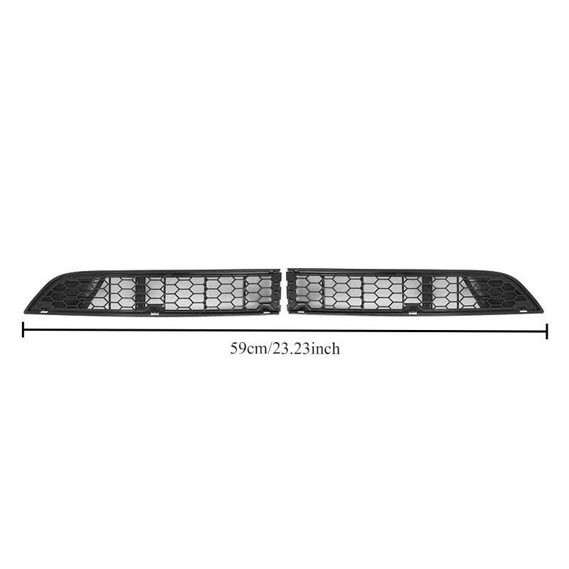 1Set for the Refreshed Model Y/3 Tesla Split Insect Screen, Water Blocking Strip, Air Inlet and Outlet Cover, Detachable Insect Screen
