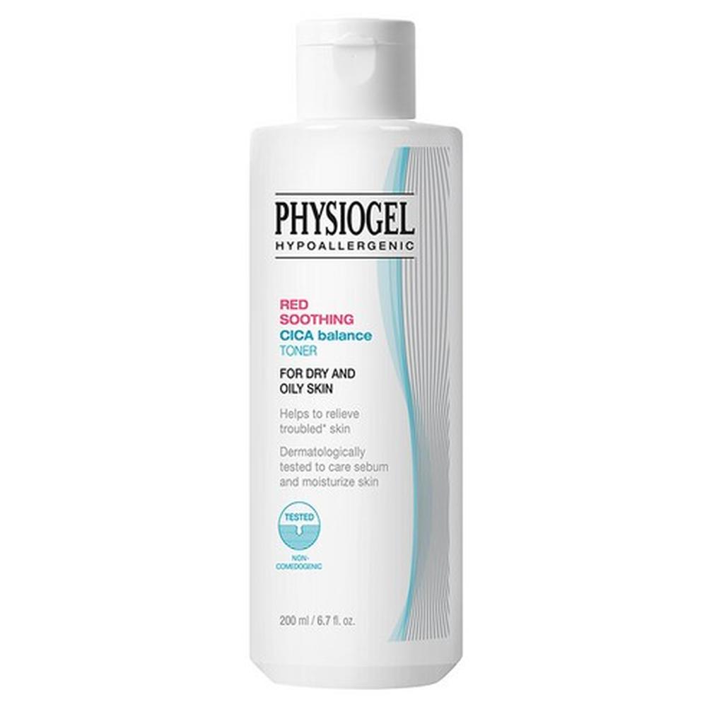 Physiogel Red Soothing Cica Balance Toner 200ml Hydrating Refreshing, Korean 200ml