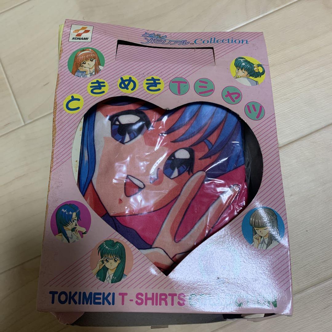 

[USED] Tokimeki Memorial Tokimeki T-shirt Saki Nijino Deadstock 90s