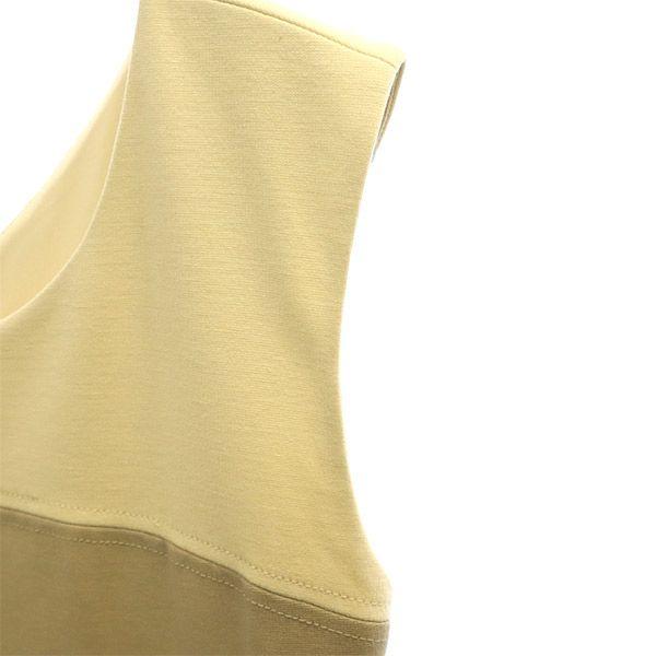 unused BCBGMAXAZRIA No sleeve one piece S Beige Women Used