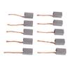20 buc perie de motor electric cu conductivitate termică bună perie de carbon pentru comutatorul motorului 1020