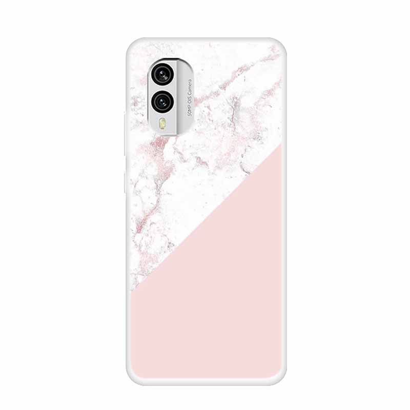 For Nokia X30 5G Case C31 C20 C10 Clear Marble TPU Soft Silicone Print Cover for NOKIA C31 X 30 Transparent Para On for NokiaX30